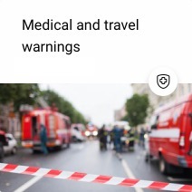 medical and travel warnings