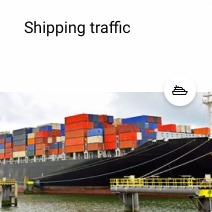 shipping traffic warning