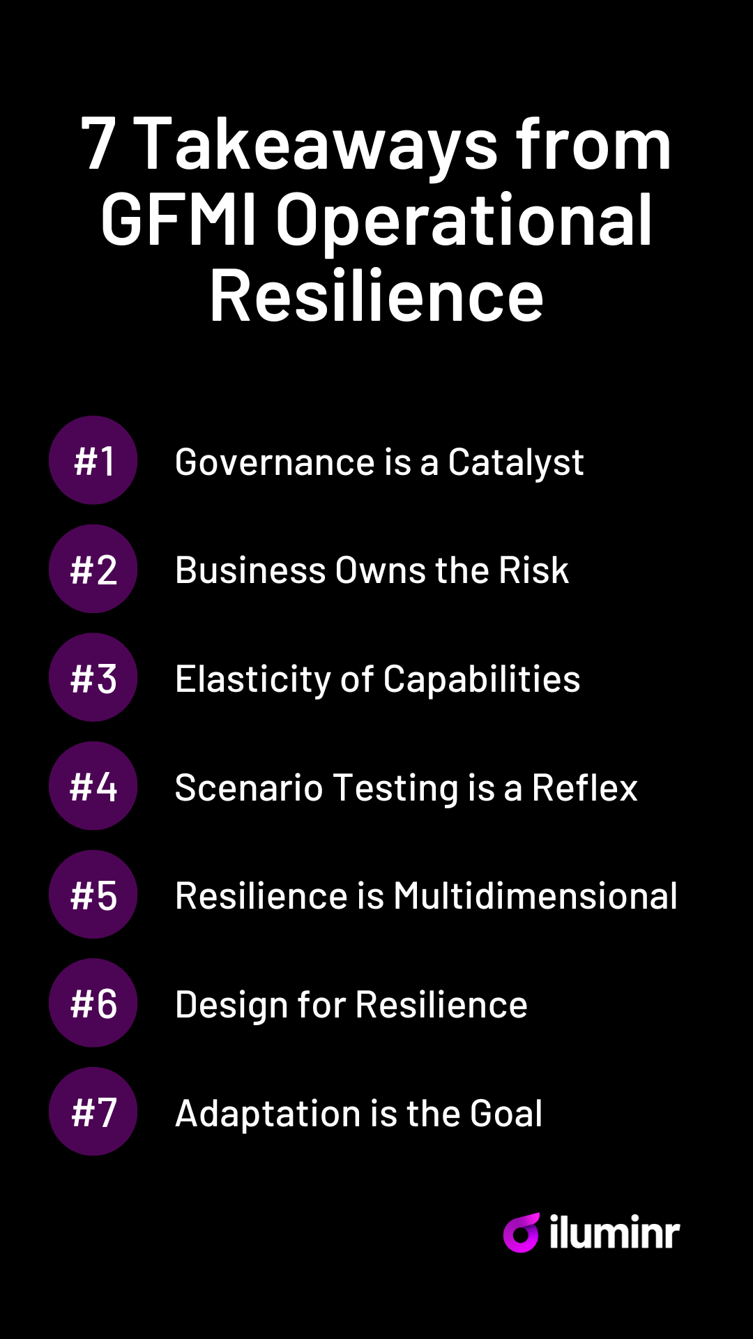 7 Takeaways on Operational Resilience